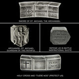 Hero Company Saint Michael 'Defend Us' Stainless Steel Bracelet for Men
