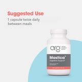 Allergy Research Group Mastica - Mastic Gum Capsules, Digestive Health Supplement for Adults, Mastic Resin Powder Capsules for Gut Health Support - 240 Count