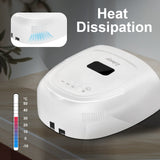 60W Rechargeable UV LED Nail Lamp, Faster Wireless Nail Dryer Gel Polish Light 42 Beads & Portable Handle, Professional Curing Lamp For Fingernail and Toenail, Auto Sensor & Quick Dry Nail Machine