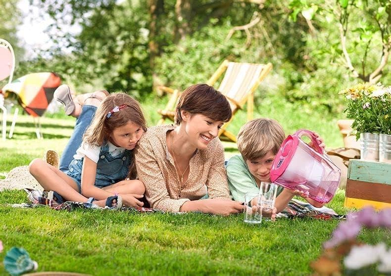 Elite Water Filter Lasting 6 Months-Efficient Long-Life Elite Filter, Replacement for Brita Pitcher Water Filter and Dispensers, Etc.,BPA FREE,3 Count(Blue)