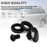 Rear Window Latch Bolt Nut Screw Cab Glass Fits 2003-17 Sienna GSL ASL - 1 Set