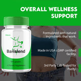 Barislend Capsules, Barisland Pills Pink Salt Blend for Women, Barislends Maximum Strength Supplement Official Advanced Formula Natural Energy Fitness Support, Bari Slend Review (60 Capsules)