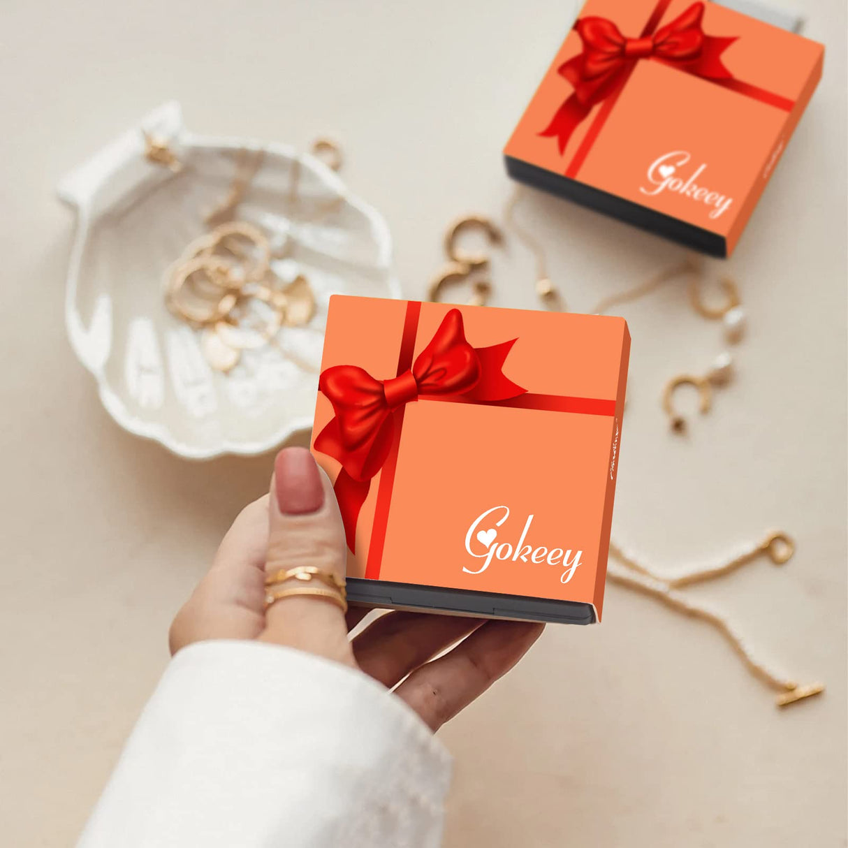 Gokeey Chunky S925 Sterling Silver Bracelets for Women Non Tarnish,Dainty Hypoallergenic Sliver Bracelet Stack Layered Cuban Paperclip Twist Link Chain Bracelets for Jewelry Gifts Waterproof