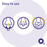 Air Max Nasal Dilators Trial Pack - Anti Snoring Devices - 76% More Airflow for Better Breathing & Against Nasal Congestion - Guaranteed Fit (1x Small & 1x Medium) - Reusable