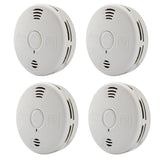Kidde Smoke & Carbon Monoxide Detector Combo, 10-Year Battery, Replacement Alert, 4 Count (Pack of 1)