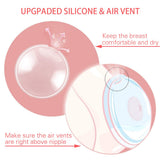 YIYEE Breast Shells Milk Saver for Breastfeeding, 4 Pack BPA Free Breast Shield Nursing Cups Protect Sore Nipples Breast Milk Collection Shells