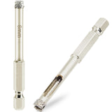 DaduoRi 4 7/8 Inch (125mm) Diamond Hole Saw with Pilot Bit, Easy Drilling for Porcelain Tile, Granite, Ceramic, Marble, Glass, Stones, Diamond Tip Coated, 1 3/8" Depth of Cut