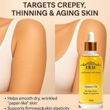 ERAE Queen Body Oil – Cold Pressed Botanical Blend for Hydrating & Firm-Looking Skin, Lightweight Fast-Absorbing Body Moisturizing Oil for Arms, Legs & Stomach
