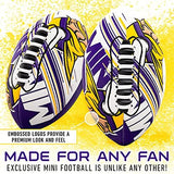 Franklin Sports NFL Team Mini Footballs - Youth 8.5" Official NFL Licensed Football + Air Pump Set