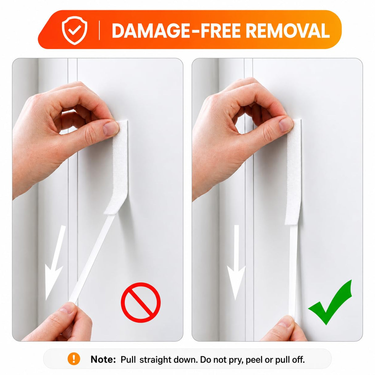 MOVELYST 60-Pairs(120 Strips) Large Picture Hanging Strips Heavy Duty, Removable Hook and Loop Tape, Picture Hanger Damage Free, Waterproof Adhesive Strips for Frame Hanging