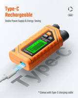 TopTes PT760 Rechargeable Natural Gas Detector, Gas Leak Detector with 12-inch Extendable Probe,%LEL Propane Leak Detection with Built-in Flashlight for Methane, Butane and More for Home, RV