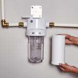 GE FXHTC Whole House Water Filter | Replacement for Water Filtration System | NSF Certified: Reduces Chlorine, Sediment, Rust & Other Impurities | Replace Every 3 Months for Best Results | 1 Filter