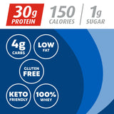 Premier Protein Powder, Vanilla Milkshake, 30g Protein, 1g Sugar, 100% Whey Protein, Keto Friendly, No Soy Ingredients, Gluten Free, 17 Servings, 23.3 Ounces