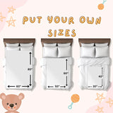 DUNITA Personalized Pooh Bear Blanket, Classic Winnie Blankets, Customized Baby Blankets for Girls Boy, Bear Throw Blanket, Pooh for Baby, Gift Birthday Christmas for Little Ones, Nursery Décor-01