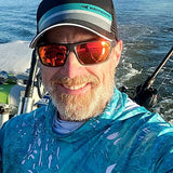 KastKing Huzzah Polarized Sport Sunglasses for Men and Women, Ideal for Driving Fishing Cycling and Running,UV Protection