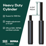 Office Chair Cylinder Replacement (As Seen On PBS) - Heavy Duty Pneumatic Gas Lift Piston for Desk Chairs and Gaming Chairs - Universal Fit
