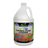 Eco Etch Pro Concrete Cleaner & Etcher Dissolver - Efflorescence, Rust & Dirt Remover from Brick, Driveway, Garage - Gentle Substitute for Citric & Muriatic Acid - Non-Toxic & Safe - 1 Gallon