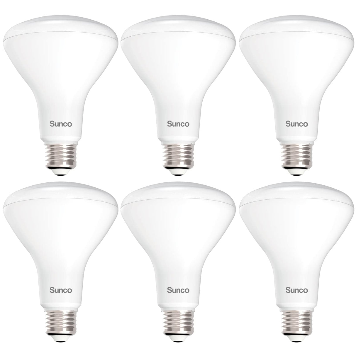 Sunco 6 Pack BR30 Light Bulb LED Recessed Can Light Bulbs, Indoor Flood Light Bulb 850 LM, 11W (65W Equivalent), 3000K Warm White, Dimmable, E26 Base, for Home, Kitchen, Bedroom UL