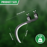 Steel Straw Sickle with Replaceable Wooden Handle Function, Manganese Steel Blade, Handheld Gardening Tools Multipurpose Gardening Weeding Grass and Farming Portable Safety Sickle