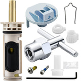 Tearel Shower Cartridge, Compatible with Moen 1222 Replacement Cartridge with Removal Tool, for Moen Posi Temp Shower and Tub Facuet Valve Repair, Fix Leaks, Drips, Temperature Issue, Stiff Handle