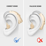 Hearing Aids for Seniors with Hearing Loss, Rechargeable Hearing Amplifiers with Noise Cancelling and Volume Control for Adults Women Men, Behind-The-Ear Hearing Aid