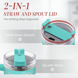 Nurse Gifts for Women, Nurse Tumbler with Handle 40oz Stainless Steel Coffee Cup with Straw Lid, Nursing Gift for Female Nurses, Appreciation Gift for Graduation Christmas Birthday