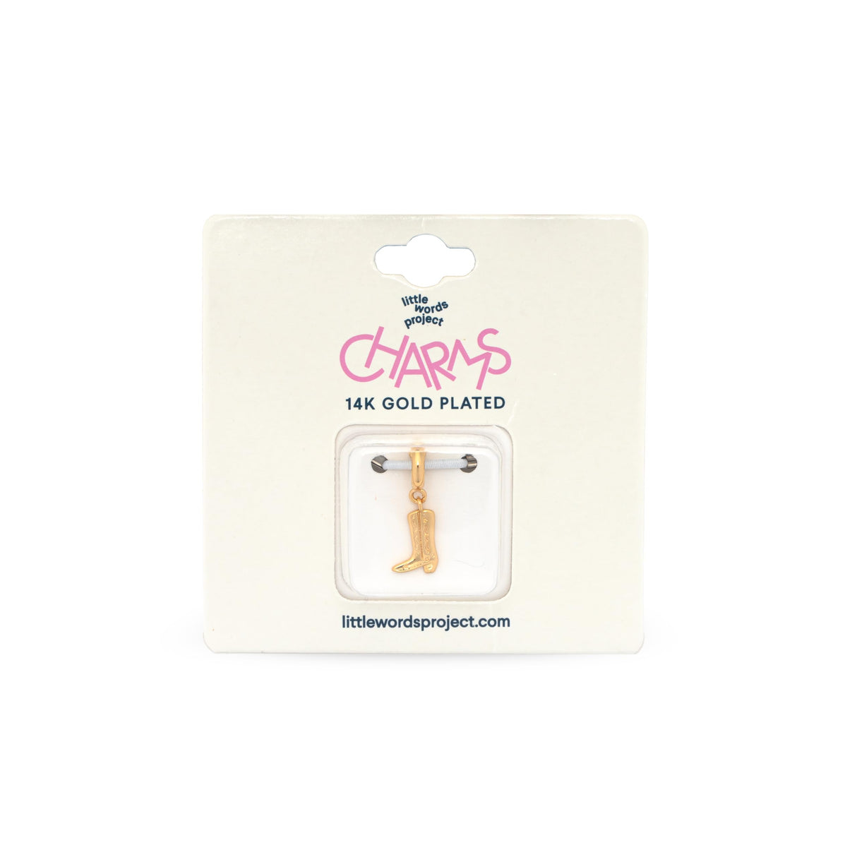 Little Words Project Initial Charm, A, Customizable Charm for Bracelets, Necklaces, Keychains & More