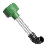 EZVAC - AC Drain Line Cleaner Adapter Evacuates & Unclog AC Drain Line - HVAC to PVC AC Drain Line Cleaner Tool - Universal Fit AC Drain Line Unclogger - AC Drain Line Cleaning Tool - Clear Visibility