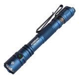ACEBEAM TAC 2AA EDC Tactical Dual Modes Flashlight, 1400 High Lumens Flashlight, Dual Switch Pocket LED Flashlight, Super Bright Small Flash Light for Emergency, Camping, Home(SFT-25R HI)