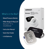 OMRON Bronze Upper Arm Blood Pressure Monitor - Clinically Validated Blood Pressure Arm Cuff - Use OMRON Connect App for Unlimited Free Measurements