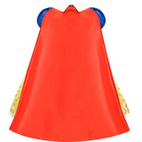 GZ-LAOPAITOU Toddler Girls Princess Dress Up Kids Princess Costume Birthday Party Christmas Dress Up with Cape