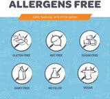 5-in-1 Bio-Heal® Probiotic Capsules for Kids, Men & Women - Best Supplement for Brain Function, Gut Health & Constipation - Shelf Stable & Fortified with Vitamins, Minerals & Prebiotics