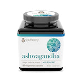 Youtheory Ashwagandha - 1,000 mg - Stress Support Supplement - Cortisol Support Supplement - Gluten, Dairy & Soy Free - 60 Vegetarian Capsules