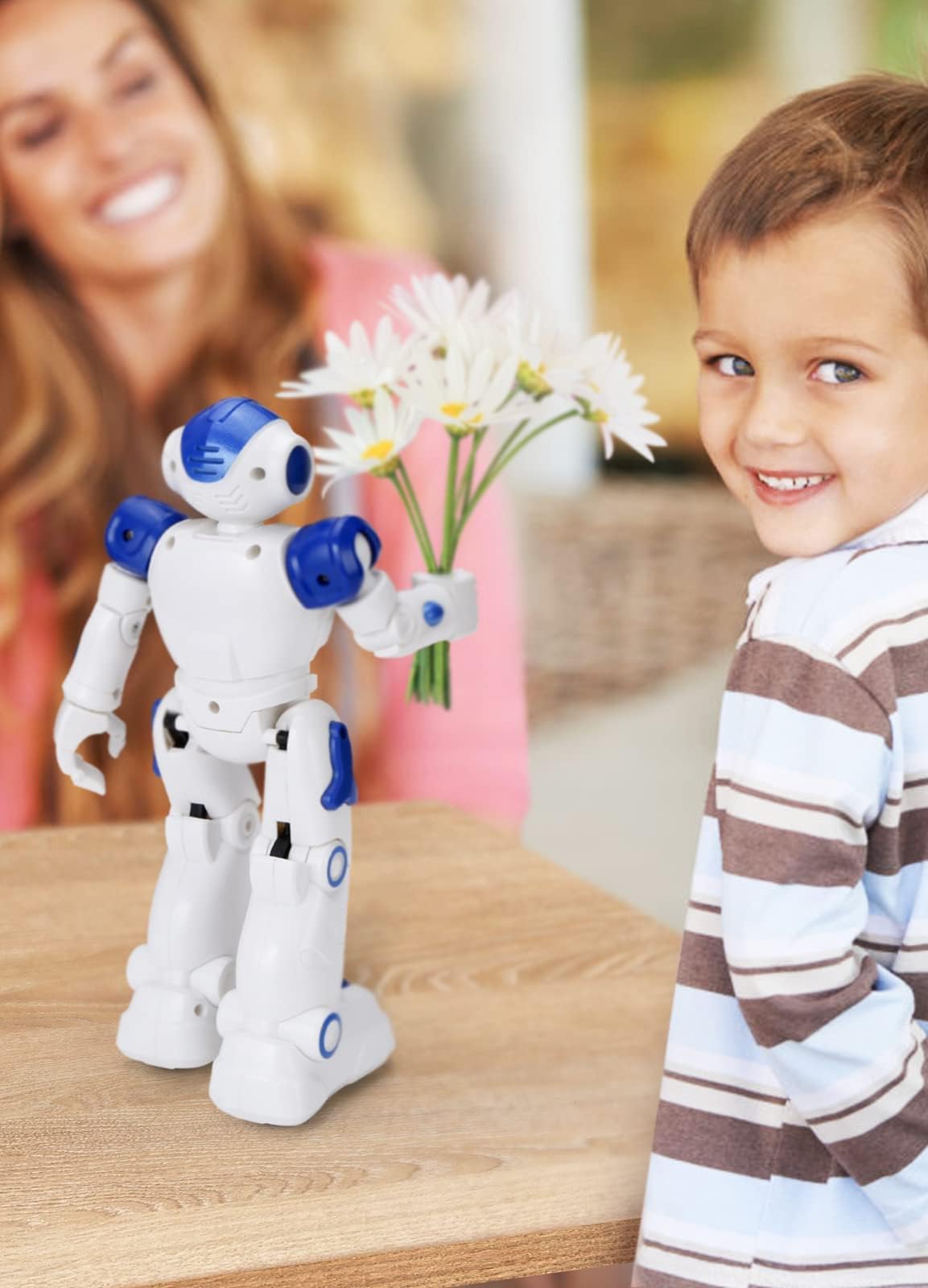 KingsDragon RC Robot Toys for Kids,Remote Control Smart Robot Toy