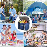 Maelstrom Soft Cooler Bag,Collapsible Soft Sided Cooler,24/30/60/75 Cans Beach Cooler,Ice Chest,Large Leakproof Camping Cooler,Portable Travel Cooler for Grocery Shopping,Camping,Road Trips