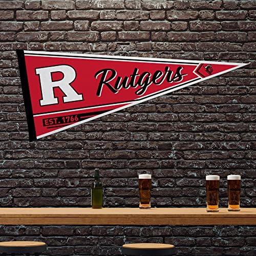 Rico Industries NCAA Classic 12" x 30" Felt Wall Décor Pennant - Great for Home/Bed Room/Man Cave Décor
