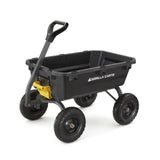 Gorilla Carts Dump Garden Cart, 7 Cu Ft,1200 lb Capacity, No-Flat Tires