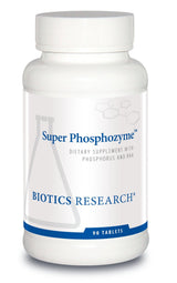 Biotics Research Super Phosphozyme –Phosphorous and RNA, Electrolytes, Healthy Bones and Teeth, Protein Production, Energy Support, 90 Tablets