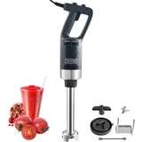 VEVOR Commercial Immersion Blender, 750W 12" Heavy Duty Hand Mixer, Variable Speed Kitchen Stick Mixer with 304 Stainless Steel Blade, Multi-Purpose Blender for Soup, Smoothie, Puree, Baby Food