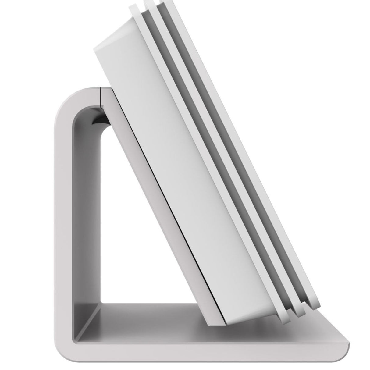 Kudos-Trading - Heatmiser Neo Air Stand Elegant White Durable & Lightweight Optimal Viewing Angle Easy Installation Non Slip Base Eco Friendly Perfect Fit for Heatmiser Neo Air Enhanced Connectivity