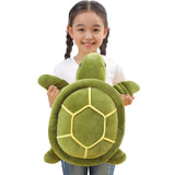 Dalmao 20 Inch Green Sea Turtle Stuffed Animals Soft Plush Toys Body Pillows Ocean Turtle Plushies, Gifts for Boys, Girls, Girlfriend, Birthday, Halloween, Christmas