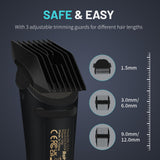 PRITECH Manscape Body Hair Trimmer - Waterproof Pubic Hair Ball Trimmer, Ceramic Blade Shavers Electric Razors for Men with USB-C Charging, Wet/Dry Use, Nick-Free Mens Grooming Kits, Gifts for Men