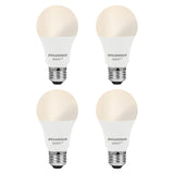 SYLVANIA Wifi LED Smart Light Bulb, A19, 60W, Soft White, Compatible with Alexa and Google Home Only - 4 Pack (75672)