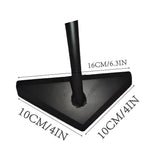 YEELOR Triangle Garden Hoe, Carbon Steel Push-Pull Weeding Tool, Equipped with 57.5" Stainless Steel Long Handle – A Long-Handle Weeder for Digging, Weeding, Hoeing and Loosening Soil