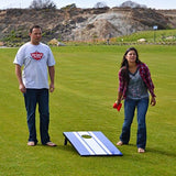 GoSports Portable Cornhole Sets, 8 Styles – Choose 4 x 2 ft or 3 x 2 ft - Boards Include 8 Bean Bags, Travel Case, and Game Rules
