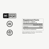 Momentous L-Theanine Supplement - 200 mg Capsules to Promote Relaxation & Focus - NSF Certified for Sport® - GMO- & Gluten-Free - 60 Servings