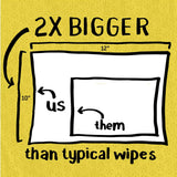 Tub O' Towels Heavy-Duty Multi-Surface Cleaning Wipes, 90-Count