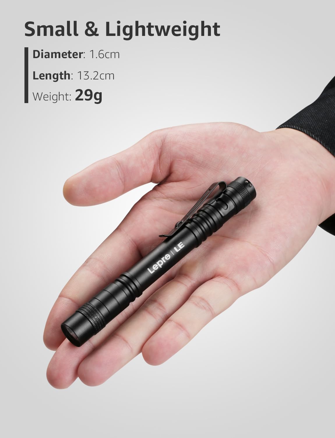 Le Flashlight LE LED Pen Flashlights, Lightweight, Mini, Waterproof Pocket Flashligh ...