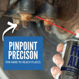 Free All Rust Eater Deep Penetrating Oil, 11 oz Aerosol – Loosens Rusted Bolts, Nuts, Pipe Connections & Locks – Industrial-Grade Rust Remover, Silicone-Free, Safe on Paint & Plastic Surfaces, 2-Pack