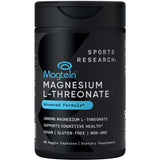 Sports Research® Magnesium L-Threonate 2000mg w/Magtein®, 90 Count